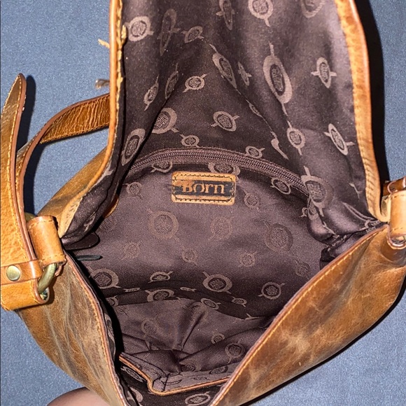 Born Tan Leather Shoulder Bag - Picture 4 of 4